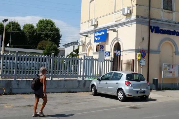 villasanta parco stazione treni